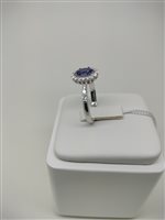 Anello Miluna Donna in Oro Tanzanite 0.54 Ct LID4061 - LID4061